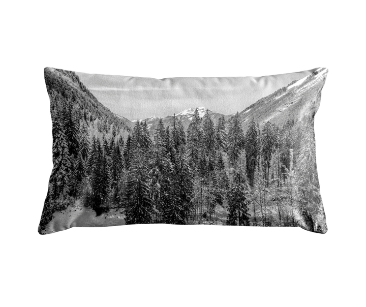 Housse de coussin - 30x50 cm - "Forêt de Montriond" Karadrone