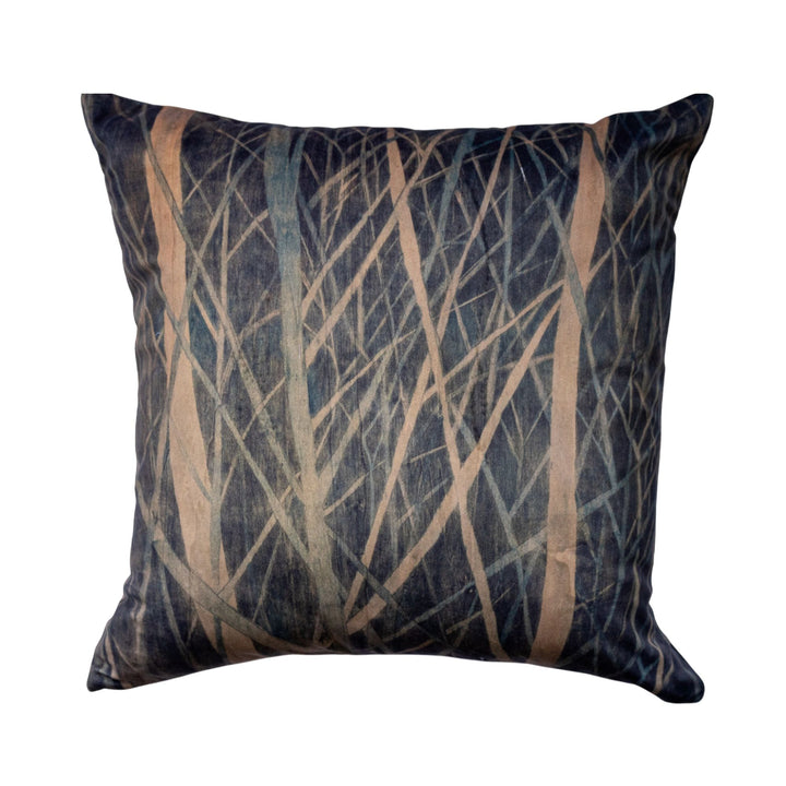 Housse de coussin 45x45 Les Roseaux du Lac – Gilles Giacomotti
