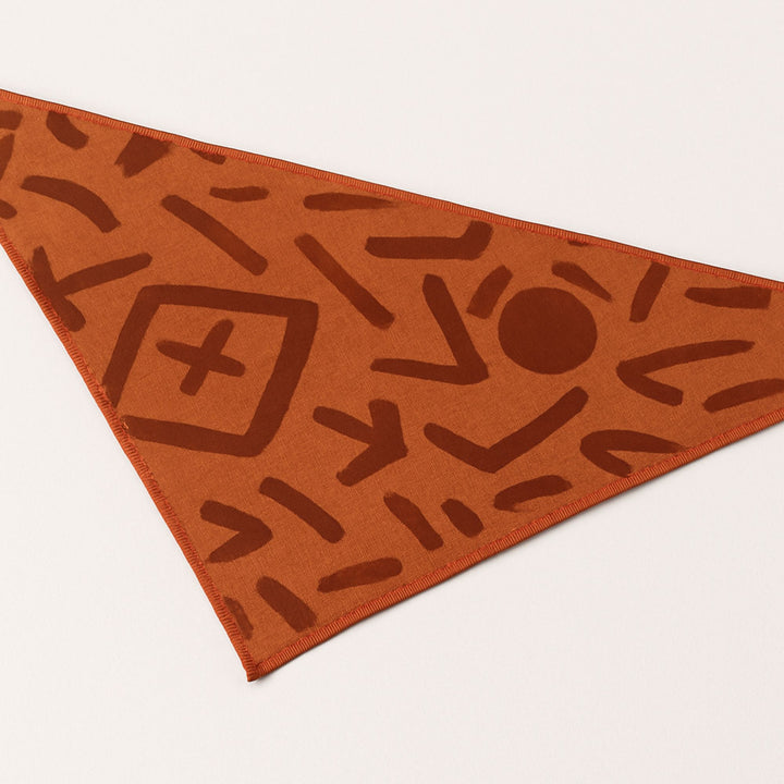 Bandana pour chien – Maison DZON × Willis × Geste Libre