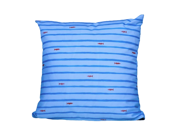Housse de coussin outdoor “Petits Poissons” 40x40