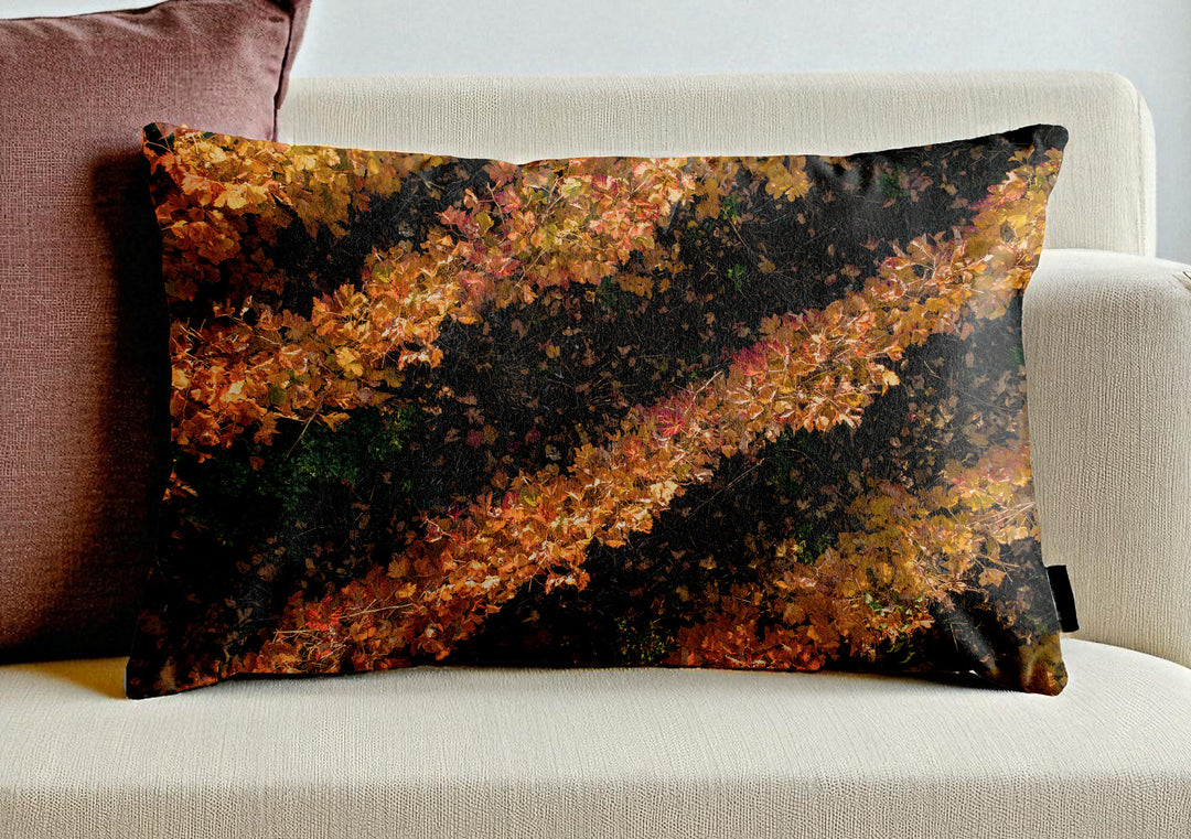 Housse de coussin - 40x60 cm - 30x50 cm - "Vignes du Valais Suisse" - Karadrone